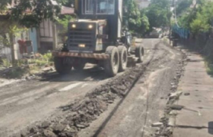 Dinas PUPR Laksanakan Rehabilitasi Jalan Andi Sapada