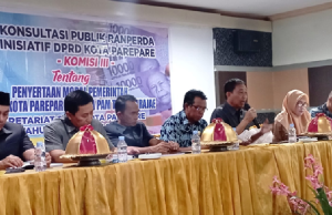 DPRD Parepare Gelar Konsultasi Publik Ranperda Penyertaan Modal Ke PAM Tirta Kota Parepare