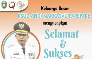 Setelah Dilantik Pj. Walikota Parepare, RSUD AM Ucapkan Selamat dan Sukses Untuk Akbar Ali