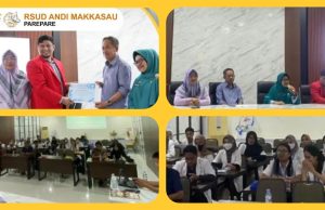 RSUD Andi Makkasau, Melepas Mahasiswa Farmasi UNHAS Setelah PKPA