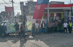 Hari Anti Korupsi Sedunia, Ketua LSM Lingkar Hijau Demo, Kali Nol Pertamina