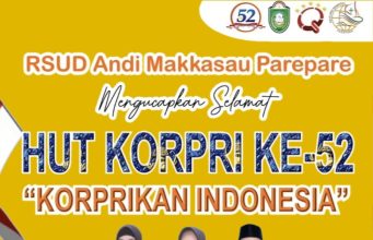 RSUD Andi Makkasau, Selamat Hari Korpri ke-52 Tahun 2023