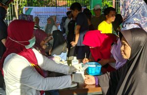 Gabungan Nakes Meriahkan HUT ke-64 Parepare dengan Pemeriksaan Kesehatan Gratis