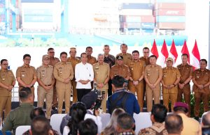 Pj Wali Kota Ikut Dampingi Presiden Jokowi Kunjungan di Sulsel