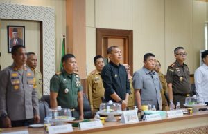 Pj Walikota dan Forkopimda Parepare Silaturahmi Secara Virtual dengan Pangdam