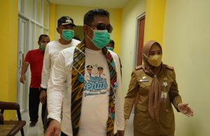 Kunker di Parepare, Pj Gubernur Resmikan Gedung Covid Centre