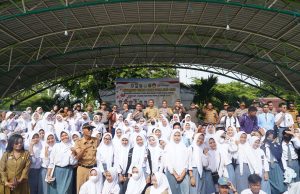 Pj Wali Kota Pimpin Upacara Deklarasi Pemilu Damai Putih Abu-abu