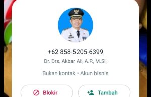 Waspada! Penipu via WhatsApp Catut Nama Pj Wali Kota Parepare