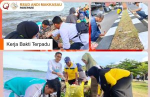 RSUD AM Ikut Laksanakan Kerja Bhakti Terpadu bersama SKPD Sekota Parepare