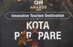 Parepare Raih Penghargaan Innovative Tourism Destination di CNN Indonesia Award