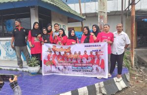 PBS Tatag Sidrap, Berbagi Takjil di Pangkajene