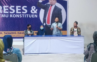 Tasming Hamid Reses, Serap Aspirasi dan Dilakukan Pemeriksaan Kesehatan Mata Gratis