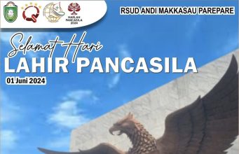 RSUD Andi Makkasau Peringati Hari Pancasila, Wadir. Bidang Adm dan KU memaknai sebagai berikut…