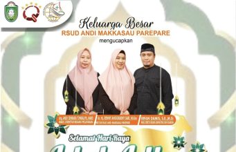 Direksi RSUD Andi Makkasau mengucapkan Selamat Hari Raya Idul Adha 1445 H