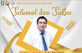 RSUD Andi Makkasau Parepare, Mengucapkan Selamat dan Sukses Dr. Kaharullah Yusuf, Sp.PD-KGH