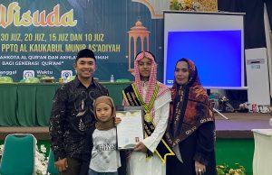 Rusdianto, Bangga Anakda Fadel menyelesaikan Hafalan 30 Juz di As’Adiyah Sengkang