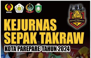 Kota Parepare Tuan Rumah Kejurnas Sepaktakrow Dibuka Pj Gubernur.