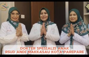 Tiga dokter Spesialis Anak RSUD Andi Makkasau Kota Parepare, Ingatkan Penting PIN Polio Tahap 2