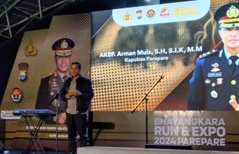 Bhayangkara Run dan Expo 2024 Resmi Dibuka, Kapolres Parepare Harap Ekonomi Meningkat