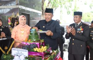 Hadiri Upacara HUT Bhayangkara ke-78, Ini Pesan Pj Wali Kota Parepare