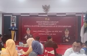 Sekda Parepare Sambut Hangat Kepala Kantor Imigrasi Andi Ruswan
