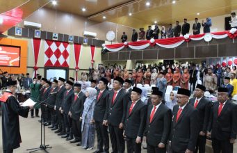 Anggota DPRD Kota Parepare Periode 2024-2029 Resmi Menjabat Dan Menjalankan Tugasnya.