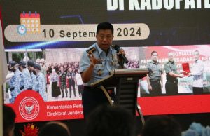 Kolonel Adm Amiruddin Laupe Pulang Kampung, Gelar Pelatihan Bela Negara untuk 60 Ormas di Sidrap