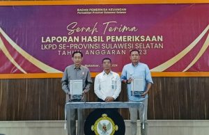 Konsisten Kelola Keuangan secara Transparan, Pemkot Parepare Kembali Pertahankan Opini WTP