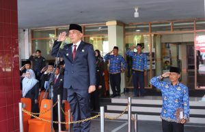 Sekda Parepare Pimpin Upacara Peringatan Otonomi Daerah, Sampaikan Amanat Mendagri