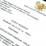 Surat Edaran Walikota