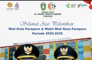 Direktur dan Manajemen RS dr. Hasri Ainun Habibie Parepare Ucapkan Selamat atas Pelantikan Wali Kota dan Wakil Wali Kota Parepare Periode 2025-2030