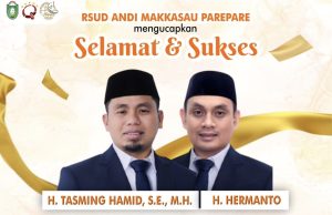 RSUD Andi Makkasau Ucapkan Selamat kepada Wali Kota dan Wakil Wali Kota Parepare Terpilih