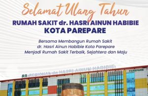 Selamat Ulang Tahun ke-5 RS dr. Hasri Ainun Habibie Parepare: Melayani dengan Sepenuh Hati
