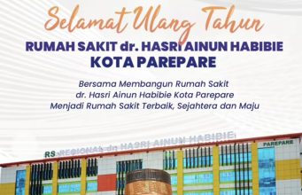 Selamat Ulang Tahun ke-5 RS dr. Hasri Ainun Habibie Parepare: Melayani dengan Sepenuh Hati