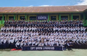 Sederhana Namun Menggugah: Inisiatif Perpisahan Siswa Kelas 9 UPT SMPN 1 Pangsid Tuai Apresiasi