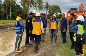 Bupati Sidrap Tinjau Langsung Rehabilitasi Irigasi Saddang Sidenreng 2