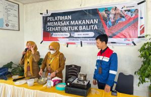 Pertamina Patra Niaga Sulawesi IT Kendari Hadirkan “Gizi Mata Seimbang” di Kelurahan Mata, Dukung Generasi Sehat dan Bebas Stunting