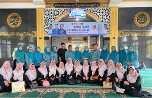 Ketua TP PKK Sidrap Resmikan Rumah Tahsin dan Tilawah Masjid Bani Utsmani
