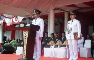 Bupati Sidrap Puji Komitmen Polres pada Peringatan Hari Bhayangkara ke-79