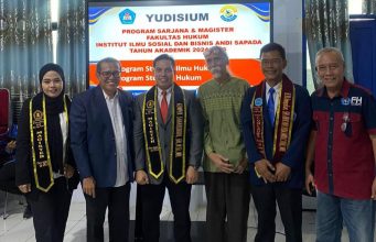 Tiga Alumni Magister Hukum IISB Andi Sapada Torehkan Prestasi Gemilang pada Yudisium 2024/2025