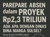 Parepare Absen dalam Proyek Rp2,3 Triliun, Ada Apa dengan Dinas Bina Marga Sulsel?