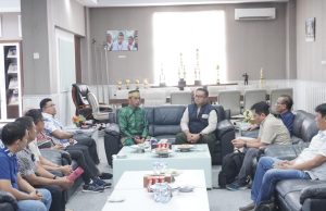 Bupati Syaharuddin Terima Kunjungan Irjen Kementrans, Bahas Progres Kawasan Transmigrasi