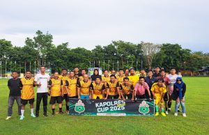 Polres Barru Takluk 1–2 dari PWI Barru pada Laga Sengit Liga Polres Cup 2025
