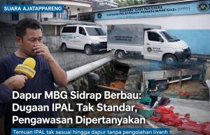 Dapur MBG Sidrap Berbau: Dugaan IPAL Tak Standar, Pengawasan Dipertanyakan