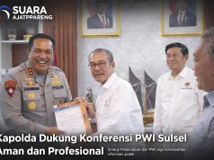 Kapolda Harapkan Konferensi PWI Sulsel Berlangsung Aman, Profesional, dan Bermartabat