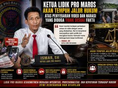 Ketua LIDIK PRO Maros Siap Tempuh Jalur Hukum: Videa dan Narasi Dinilai Menyesatkan Publik