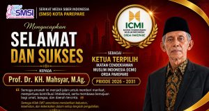 SMSI Parepare Ucapkan Selamat kepada Ketua Terpilih ICMI, Tegaskan Komitmen Kolaborasi
