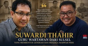 Jejak Pengabdian Suwardi Thahir, Dari Ruang Redaksi hingga Melahirkan Generasi Wartawan