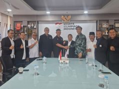Ketua Umum KOI Terima Kunjungan Presiden ASTAF, Sekjen ISTAF dan Ketua Umum PB PSTI Bahas Masa Depan Sepak Takraw Indonesia