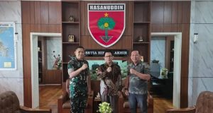 Perkuat Sinergi Informasi Publik, Kasdam XIV/Hasanuddin dan Ketua PWI Sulsel Sepakat Bangun Komunikasi Strategis
